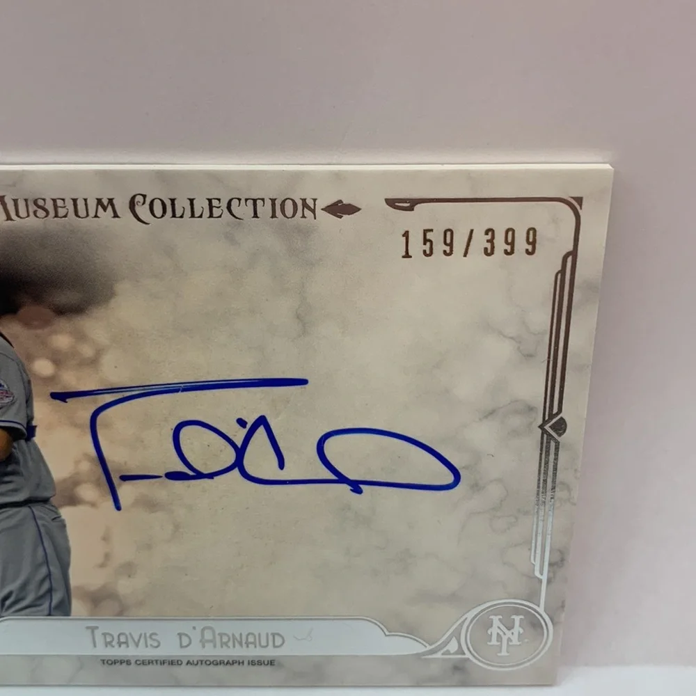 2014 Topps Museum Collection Archival Travis D’Arnaud 159/399 #AA-TD (MISC8)